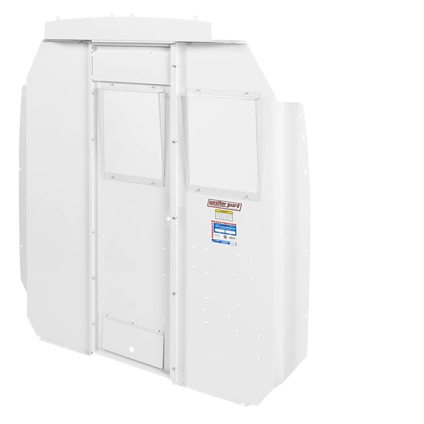 Weather Guard Model 96311-3-01D Window Bulkhead interior vehicle accessory, Mid-Roof, Ford Transit, Deep Offset.