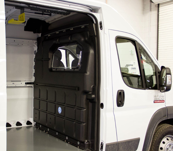 Adrian #PARPM 53847 Composite Partition w/ Window for RAM ProMaster van Interior Organization.