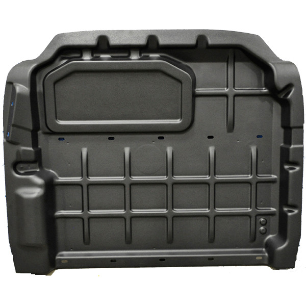 Adrian Plastic Composite Partition, GM Full Size, Black, no window, Adrian #PARGM-NW 51239.