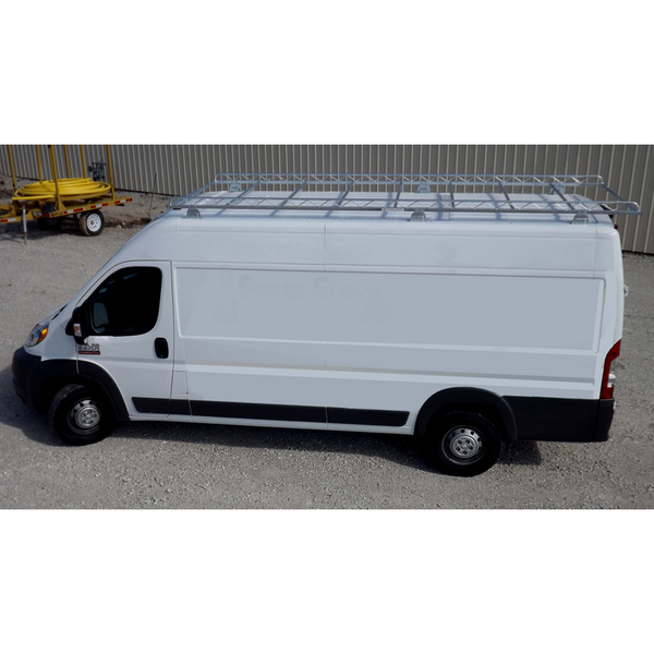 Topper #360159 14' Maxi Van Rack with 60" Crossbars for ProMaster 159WB Extended van roof organizer.