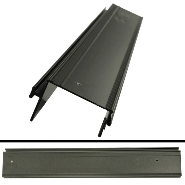 Tapco 24" Slitter Top Cover, Part #10585, black top cover for slitting machine by Tapco Parts.