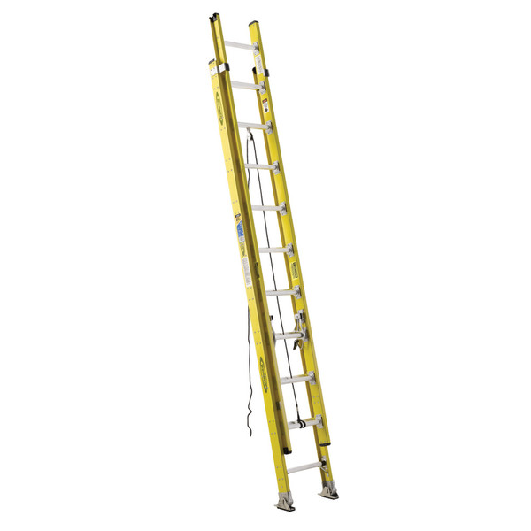 Werner 7100-2 Series Fiberglass Round-Rung Extension Ladder | Type IA