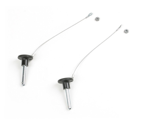 Werner Parts 36-44 PIN/LANYARD REPL KIT with black and silver components, replacement parts kit.