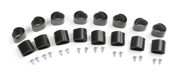 Werner Parts 36-9 Wear Sleeve Kit with black sleeves and screws, Werner branded.