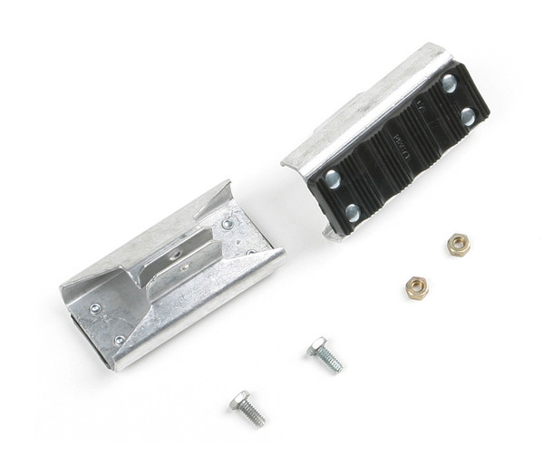 Werner Parts 26-1 D700 D1100 shoe replacement kit with metal and black components and screws.