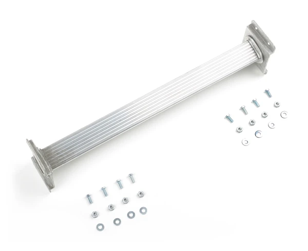 Werner Parts 23-24B EXT LADDER REPL RUNG KIT with included hardware and screws, Parts included.
