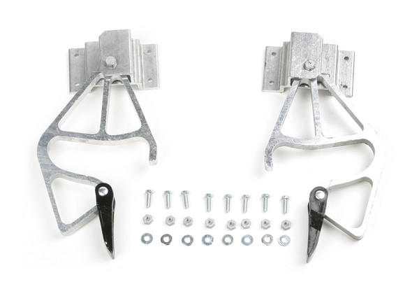 Werner Parts 28-5 lock replacement kit with hardware and accessories in silver and black tones.