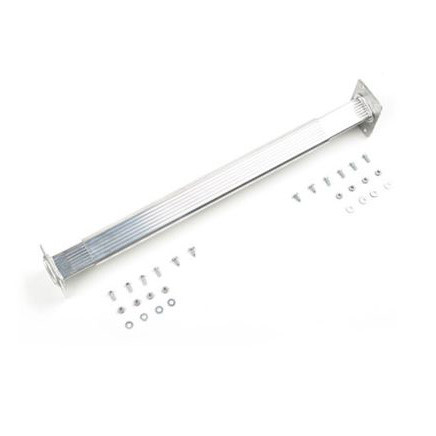 Werner Parts 23-19 Ladder Parts replacement rung kit, silver in color, with hardware included.