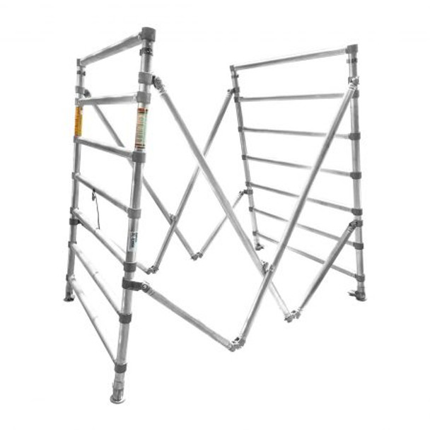 MetalTech AL-Q3000 | Aluminum Foldable Base Span 300 - Narrow foldable base with adjustable legs