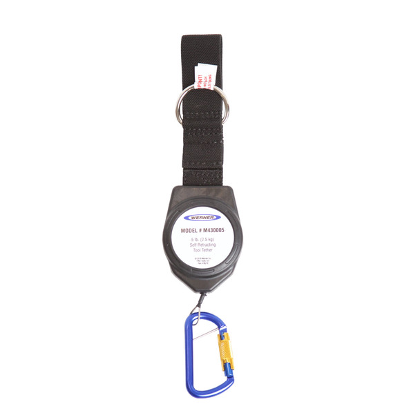 Werner M430005 5lb. Self Retracting Tool Tether