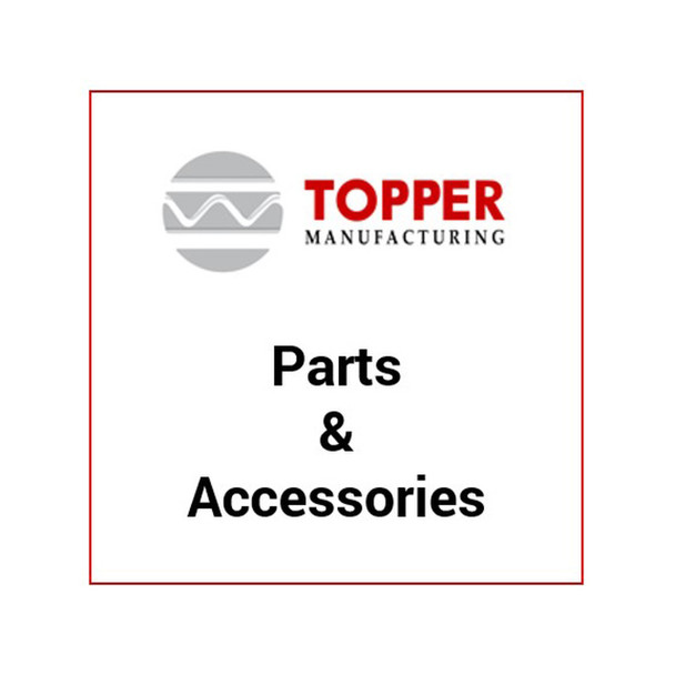 Topper 201180 1/4 Self-thead Screw - Secures crossbars to siderails - All stnd van racks