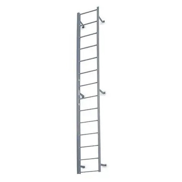 Cotterman - F12S Fixed Steel Ladder | 1 Section / Overall Length 11 Ft 3 In / No Handrail