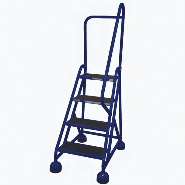 Cotterman ST-403 A2 XX P5 | MasterStep Office Ladder / 4 - Step / 36 In Platform Height / 66 In Overall Height / Right Handrail