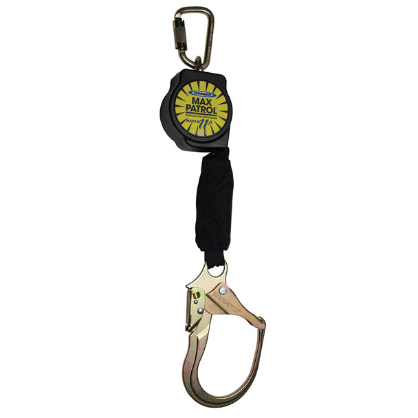 Werner R430011-SR | 11 FT Max Patrol Self-Retracting Lifeline (SRL) with Steel Form Hook