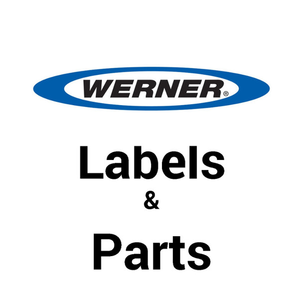 Werner Parts LDR500 500# DUTY RATED LDR LBL REPL