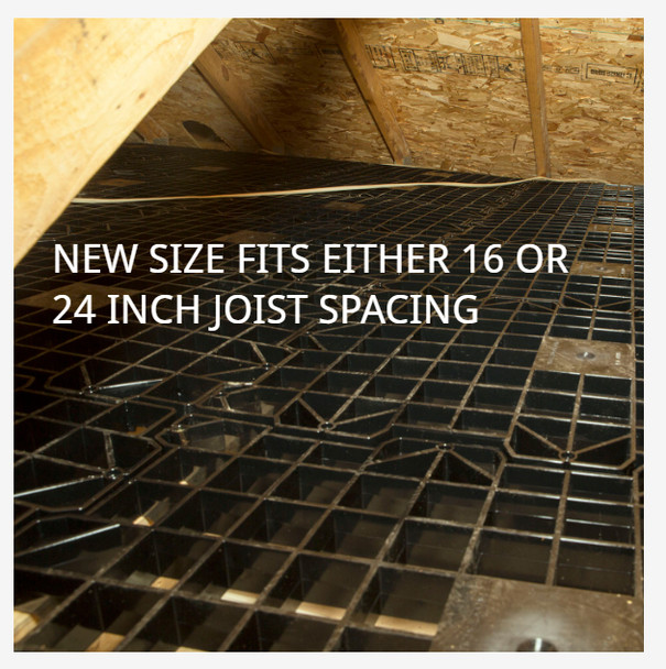 Attic Dek Flooring Panels Creates an Attic Storage Solution