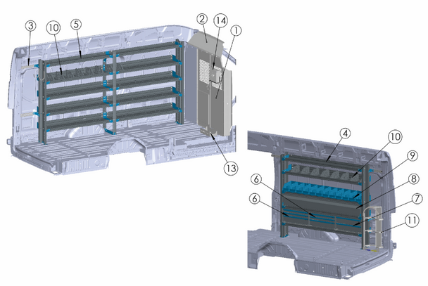 Adrian HVAC-FTHR148XB HVAC Package, Transit High Roof 148EWB Adrian HVAC-FTHR148XB HVAC Package, Transit High Roof 148EWB