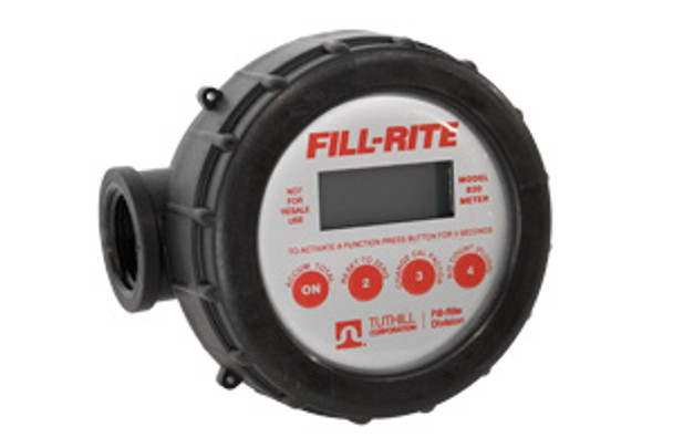 Fill-Rite #820 - Digital Display Meter: Nutating Disc Meter