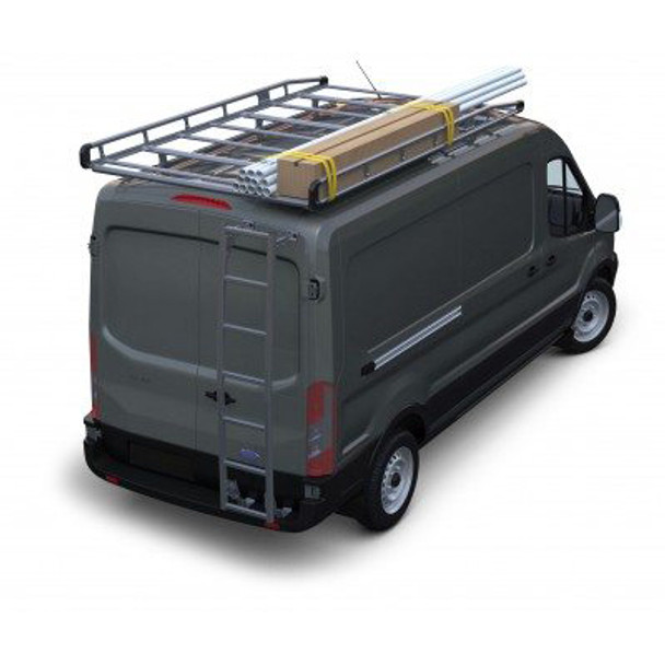 Prime Design AR1910 Ladder Rack for Ford Transit | 130" WB Mid-Roof Prime Design AR1910 Ladder Rack for Ford Transit | 130" WB Mid-Roof