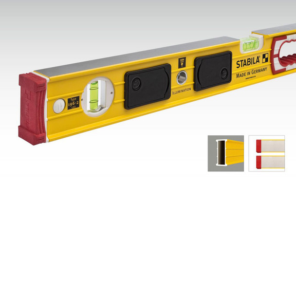 Stabila Type 196-2 LED Lighted Levels