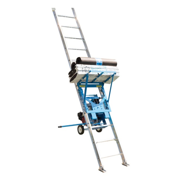 Safety Hoist HD400H Platform Hoist 28 ft | 400 lb Capacity | Honda Gas Engine