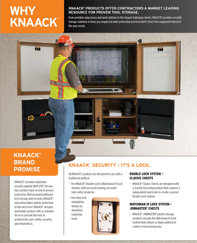 Knaack model 60 Clearance