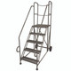 Trailer Access Rolling Steel Ladders