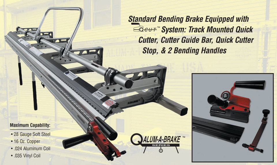 AlumABrake Ultima "QMS" Series Aluminum Brake with QCut