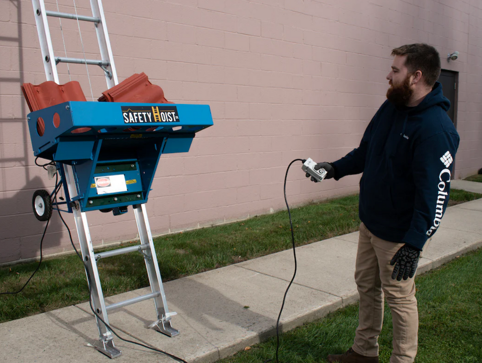 Safety Hoist Utility Trays Industrial Ladder & Supply Co., Inc.