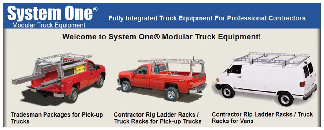 Full Access Truck Tool Boxes – Parts and Accessories - System One aluminum  ladder racks, truck racks, van racks, truck tool boxes