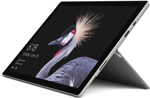 MICROSOFT SURFACE PRO-2017 RETAIL TABLET INTEL:M3-7Y30/CM3-1.00GULV 4GB/ONBOARD 128GB/SSD MR 802.11AC+BT 2XWEBCAM INTEL-HD615/IGP 12.3PIXELSENSE/TOUCH (PEN NOT INCLUDED) W10P-64 1.7LBS SILVER 1YR MICROSOFT SURFACE PRO-2017 RETAIL TABLET INTEL:M3-7Y30/CM3-1.00GULV 4GB/ONBOARD 128GB/SSD MR 802.11AC+BT 2XWEBCAM INTEL-HD615/IGP 12.3PIXELSENSE/TOUCH (PEN NOT INCLUDED) W10P-64 1.7LBS SILVER 1YR