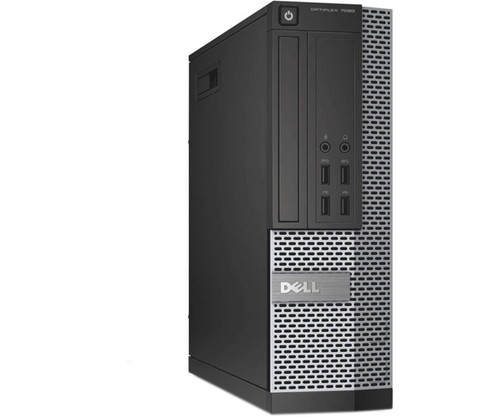 MICROSOFT AUTHORIZED REFURBISHED DELL OPTIPLEX 7020 BUSINESS PC SFF/255W INTEL:I7-4770/CI7-3.4G 8GB/2-DIMM 500GB/7200RPM DVDRW GBE INTEL-HD4600/IGP W10P-64 1YR