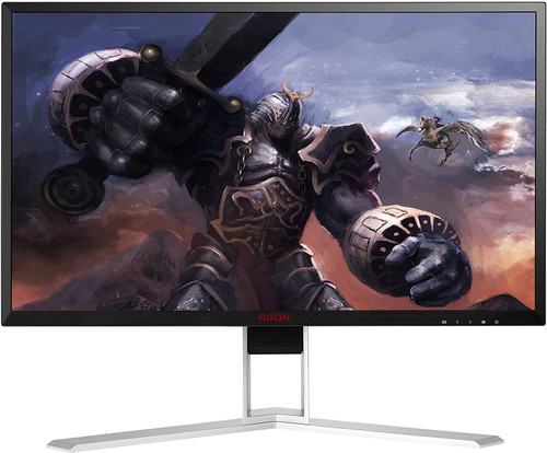 AOC FACTORY RECERTIFIED AGON AG271UG 27IN 3840X2160-UHD 1K:1-CONTRAST 4MS-RESPONSE HDMI/DP GAMING IPS/LED DISPLAY W/ HEIGHT/SWIVEL/PIVOT/TILT-ADJUSTMENT & SPEAKERS BLACK/SILVER 90DAY AOC FACTORY RECERTIFIED AGON AG271UG 27IN 3840X2160-UHD 1K:1-CONTRAST 4MS-RESPONSE HDMI/DP GAMING IPS/LED DISPLAY W/ HEIGHT/SWIVEL/PIVOT/TILT-ADJUSTMENT & SPEAKERS BLACK/SILVER 90DAY