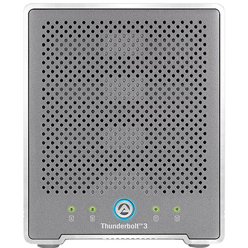 AKITIO THUNDER3 QUAD MINI 4-BAY EXTERNAL THUNDERBOLT STORAGE