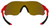 OAKLEY EVZERO PATH INFRARED FIRE IRIDIUM SUNGLASSES