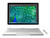 MICROSOFT FACTORY RECERTIFIED SURFACE BOOK COMMERCIAL DETACHABLE INTEL:I5-6300U/CI5-2.40GLV 8GB/ONBOARD 256GB/SSD MR 802.11AC+BT 2XWEBCAM INTEL-HD520/IGP 13.5PIXELSENSE/TOUCH+PEN W10P-64 3.4LBS SILVER 1YR