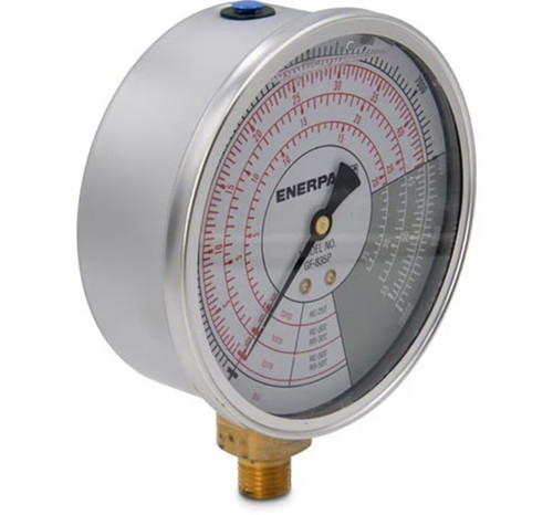 GF835P Enerpac Hydraulic Pressure Gauge - Left
