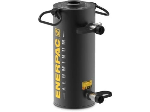 Enerpac RARH15010, 150 ton Capacity, 9.84 in Stroke, Double Acting, Aluminum Hollow Plunger Hydraulic Cylinder