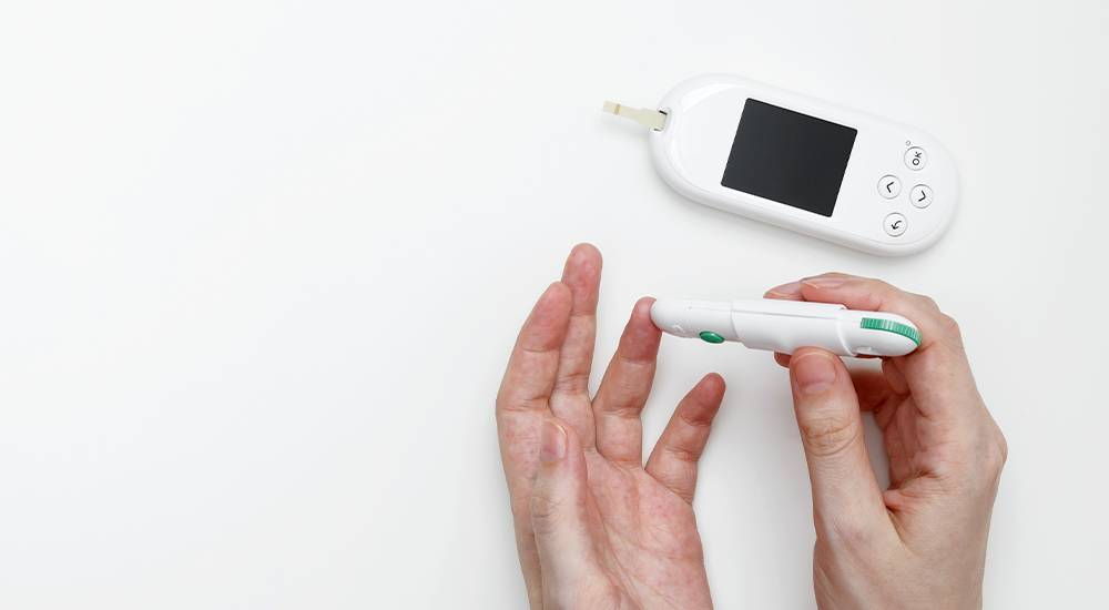 imagen medición de glucosa