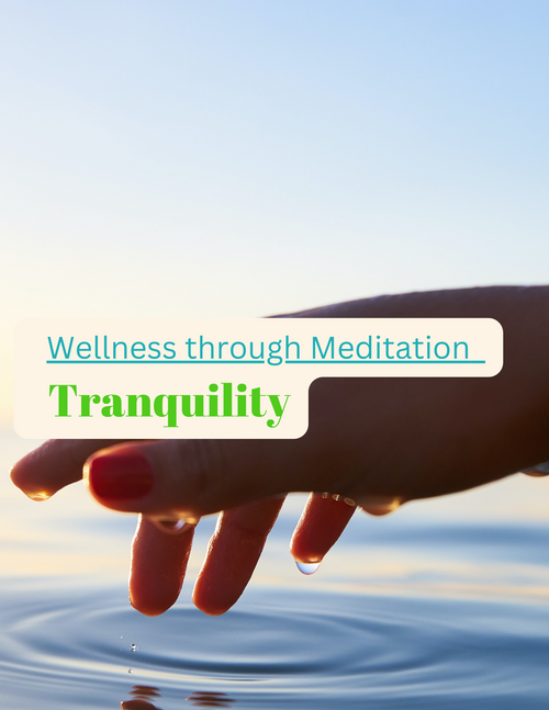 Tranquility Meditation Tape Cover