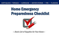 Home Preparedness Checklist