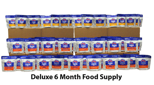 Deluxe Security 6 Month Food Supply