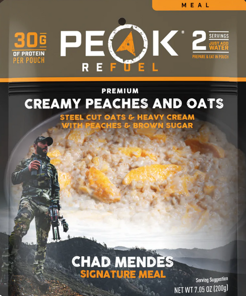 LIMITED Peak Refuel Creamy Peaches & Oats Signature Meal by Chad Mendes