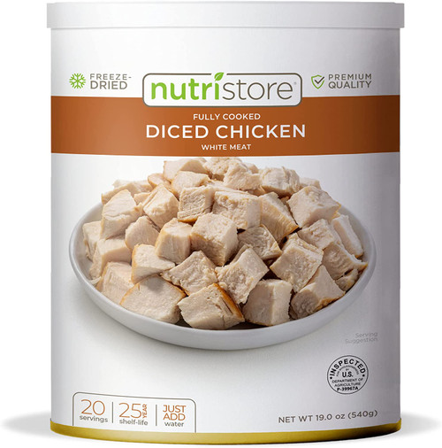 Freeze Dried Diced Chicken