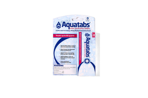 Aquatabs 8.5mg Tablet x 30 Water Purification