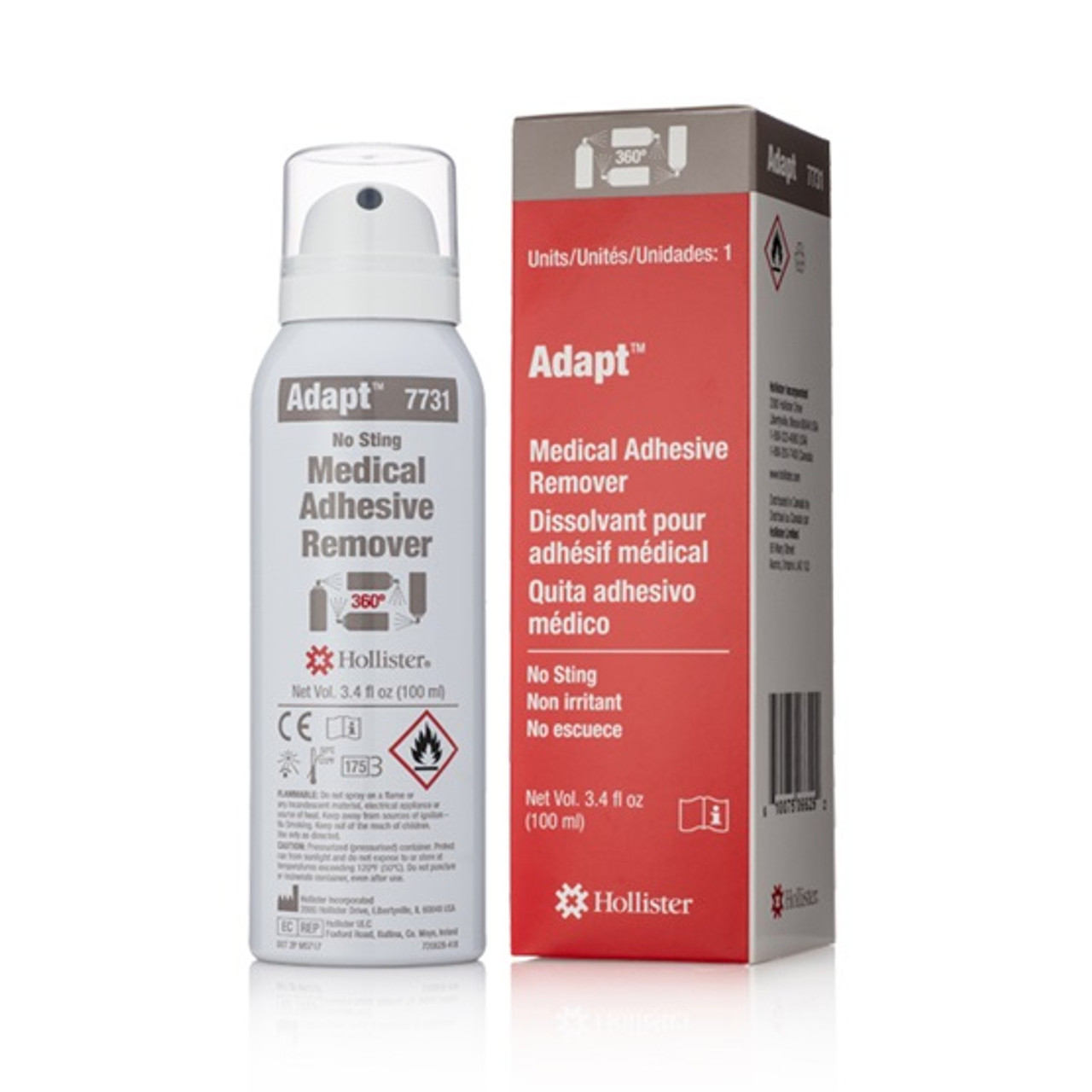 7731 Adapt Adhesive Remover Spray, 3.4 ounce