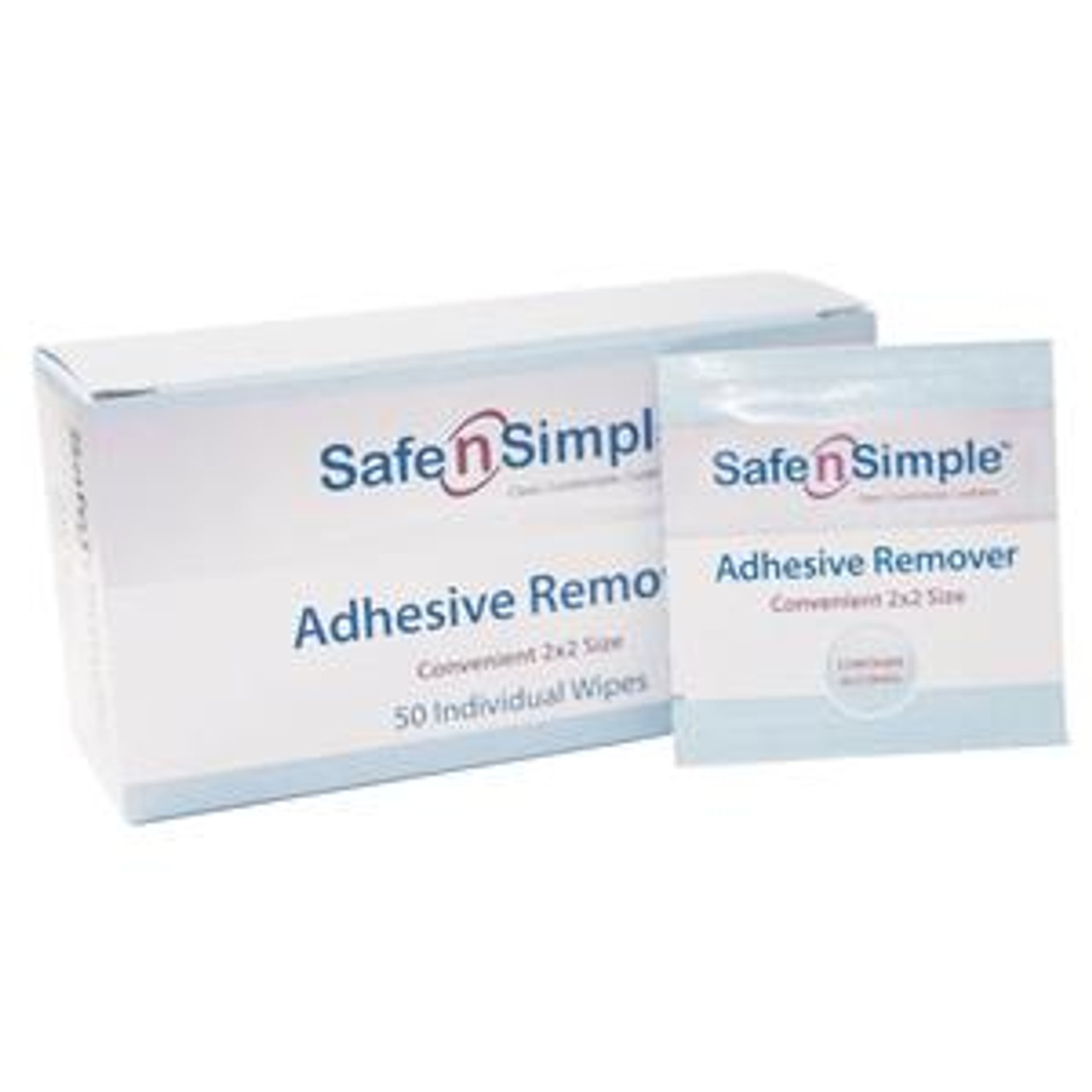 SNS00651 Adhesive Remover Wipes w/ Alcohol (50/bx)