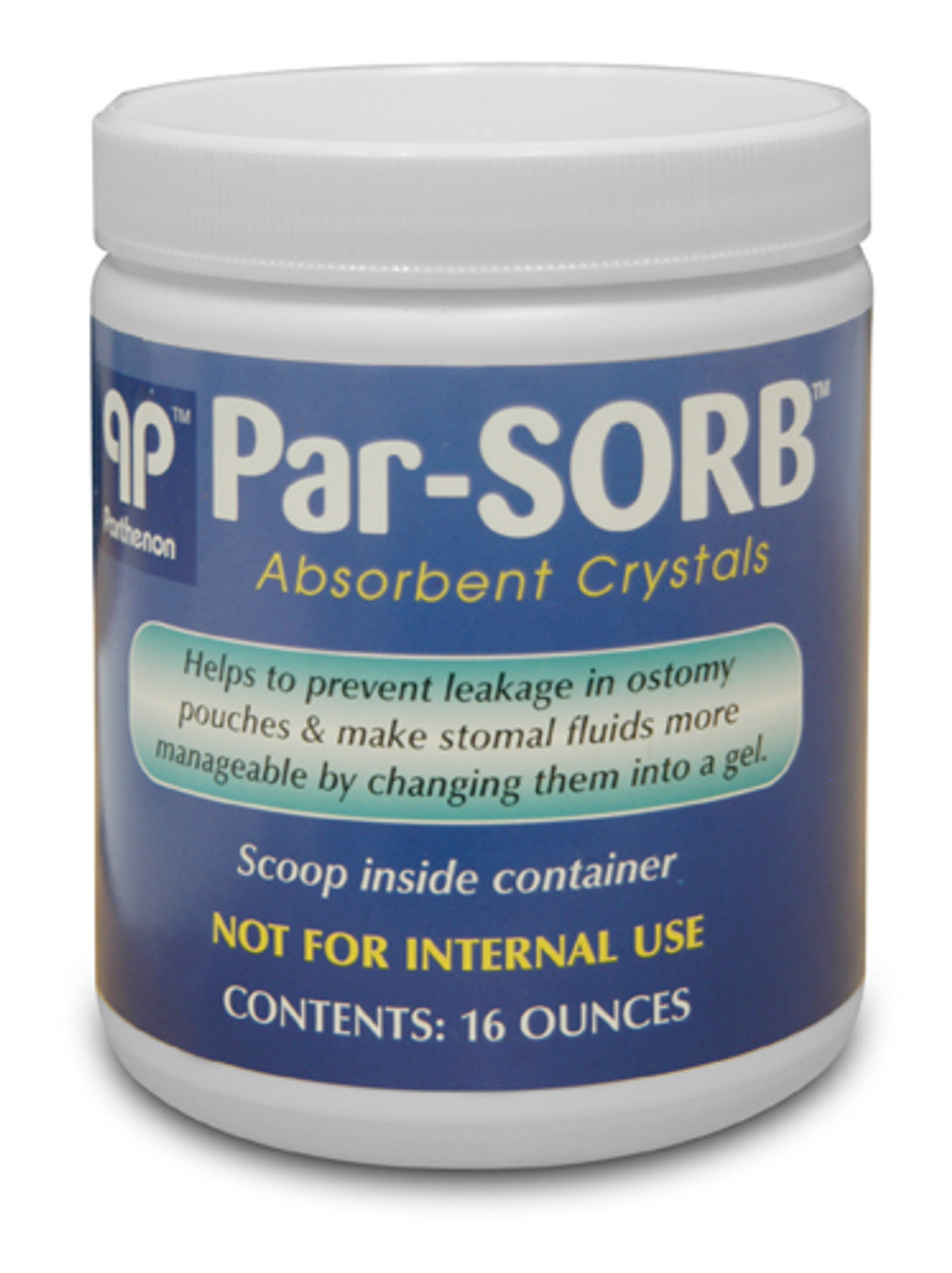 Ostomy Absorbent  ParSORB™ Absorbent Crystals