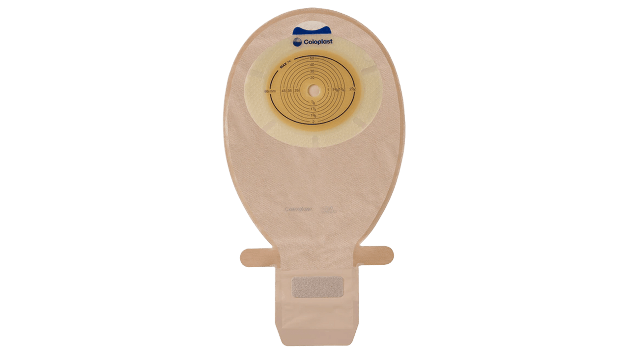 Drainable Ostomy Bag wtih velcro Two Piece