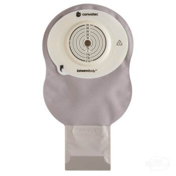 423660 Esteem Body Drainable Ostomy Pouch with Soft Convexity